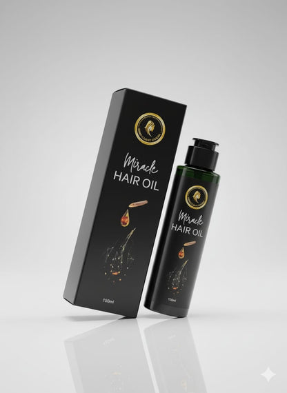 Miracle Hair Oil – Anti Hair Fall, Anti Dandruff & Hair Growth Booster (100% Herbal) (BUY 1 GET 1 FREE OFFER 1ST 50 CUSTOMERS)