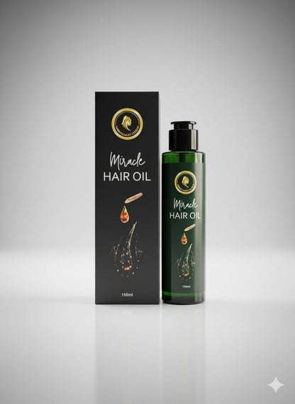 Miracle Hair Oil – Anti Hair Fall, Anti Dandruff & Hair Growth Booster (100% Herbal) (BUY 1 GET 1 FREE OFFER 1ST 50 CUSTOMERS)