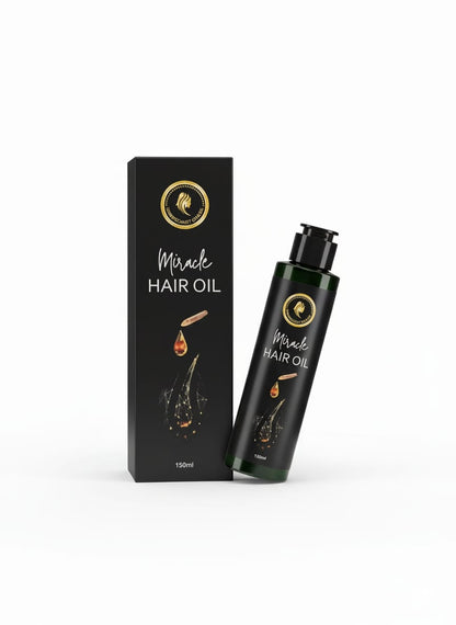 Miracle Hair Oil – Anti Hair Fall, Anti Dandruff & Hair Growth Booster (100% Herbal) (BUY 1 GET 1 FREE OFFER 1ST 50 CUSTOMERS)