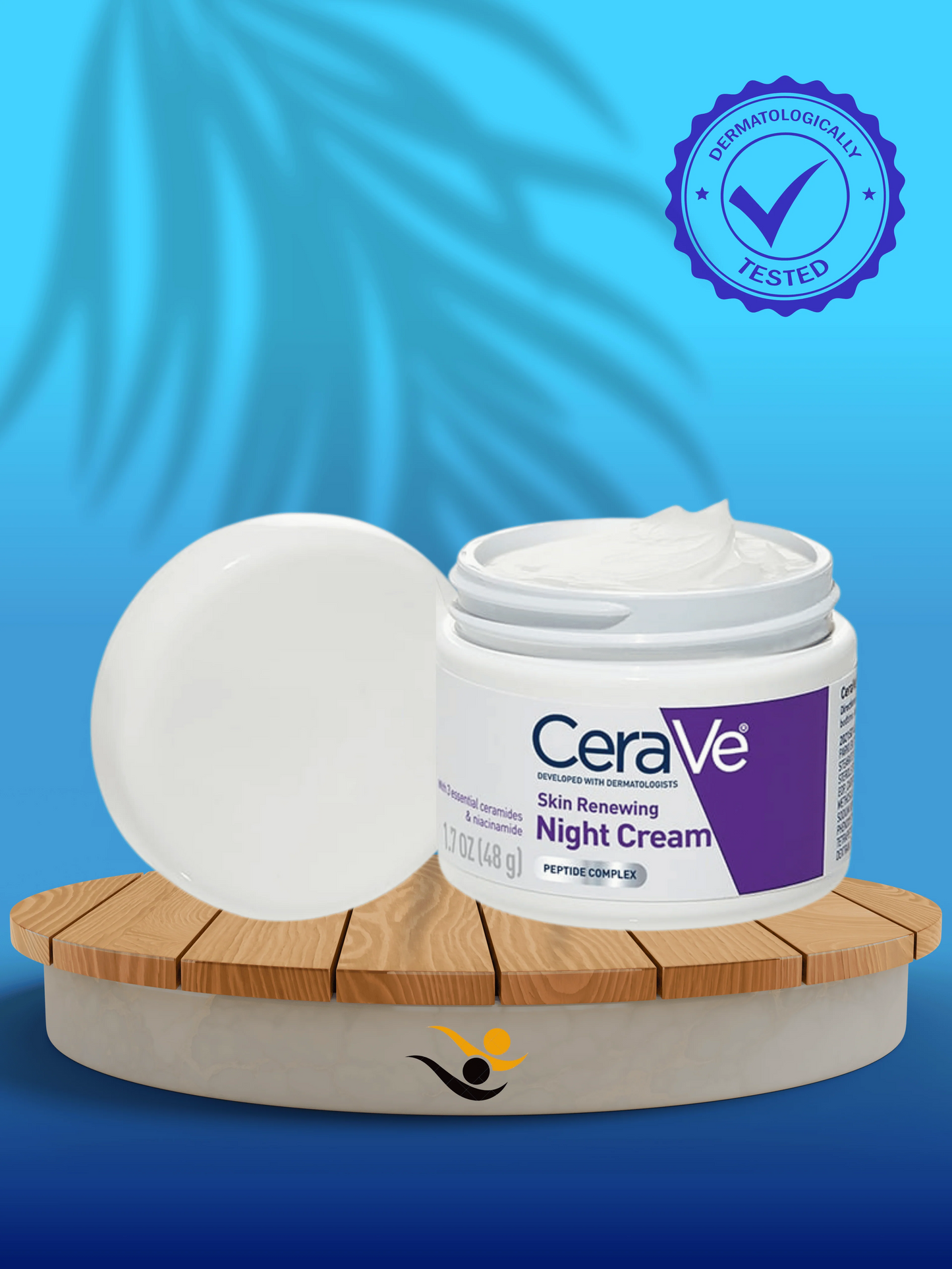 CeraVe 4-in-1 Skincare Kit – Night Cream, Retinol Serum, Acne Cleanser & SPF 50 Sunscreen